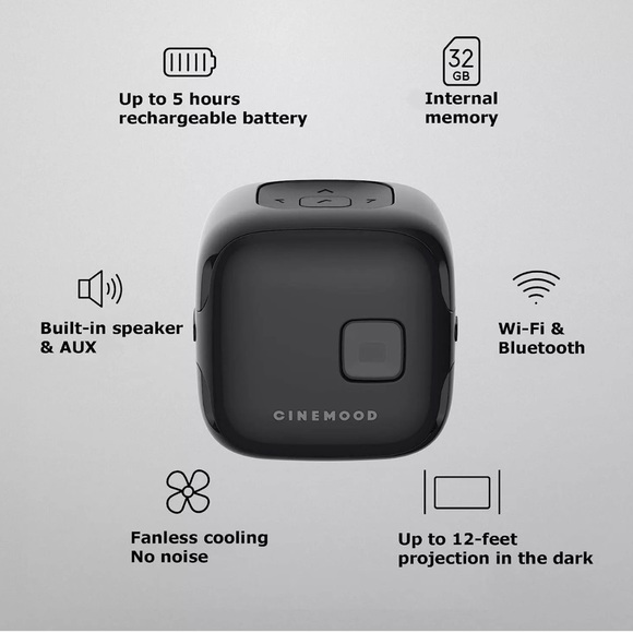 NIB Cinemood 360 Smart Projector - Picture 2 of 2